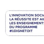 Enseignements du programme “1DigneToit” (Rapport Institut Godin, 2022)